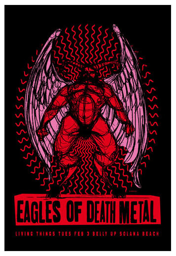 Scrojo Eagles of Death Metal Poster