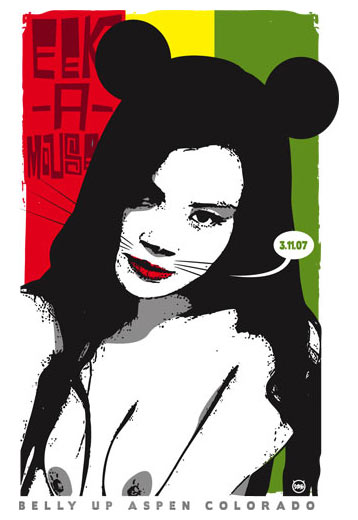 Scrojo Eek-A-Mouse Poster