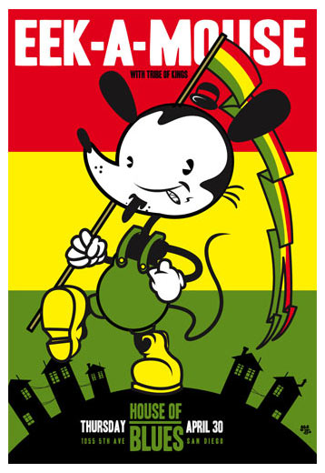 Scrojo Eek-A-Mouse Poster