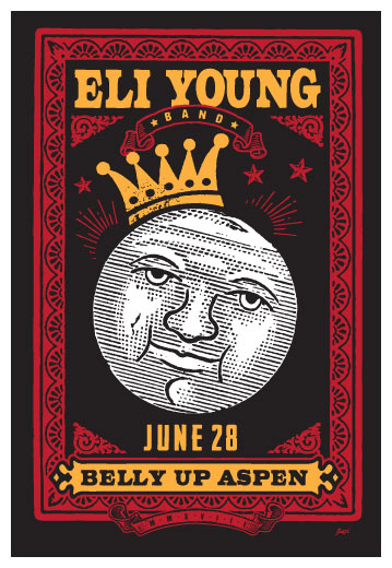 Scrojo Eli Young Band Poster