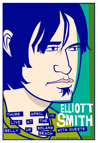 Scrojo Elliott Smith Poster