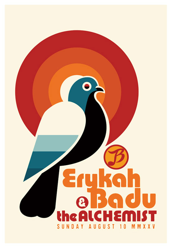 Scrojo Erykah Badu Poster