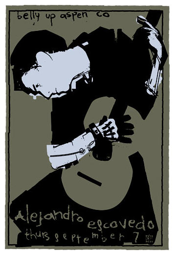 Scrojo Alejandro Escovedo Poster