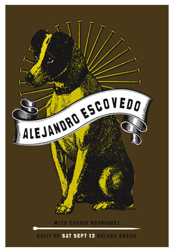 Scrojo Alejandro Escovedo Poster