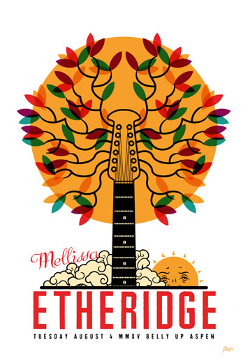 Scrojo Melissa Etheridge Poster