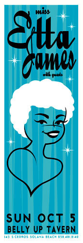 Scrojo Etta James Poster