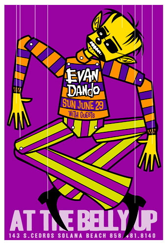 Scrojo Evan Dando Poster