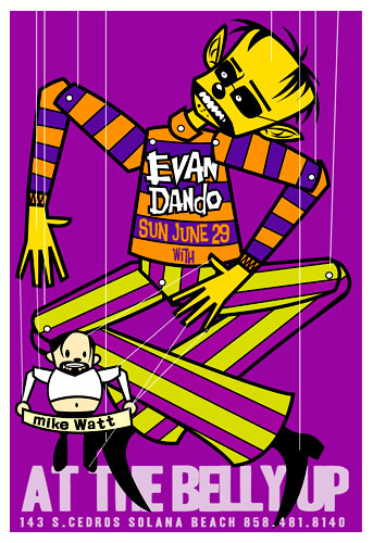 Scrojo Evan Dando Poster