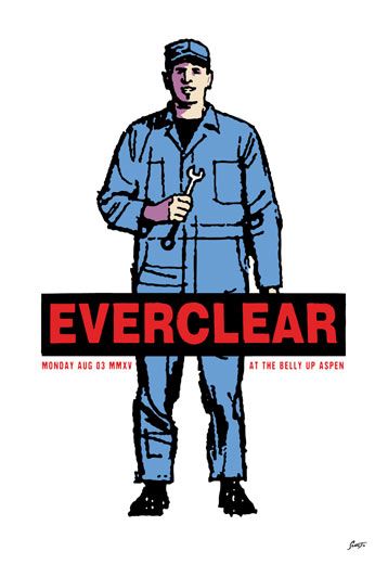 Scrojo Everclear Poster