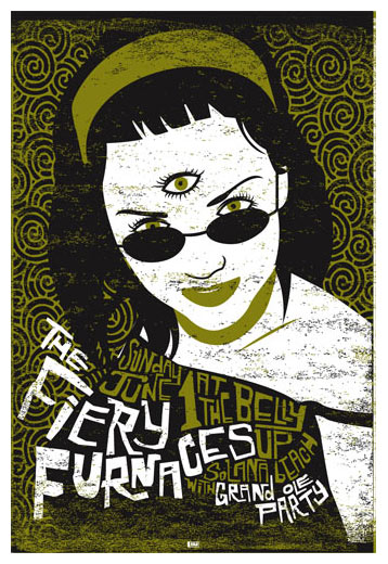 Scrojo The Fiery Furnaces Poster