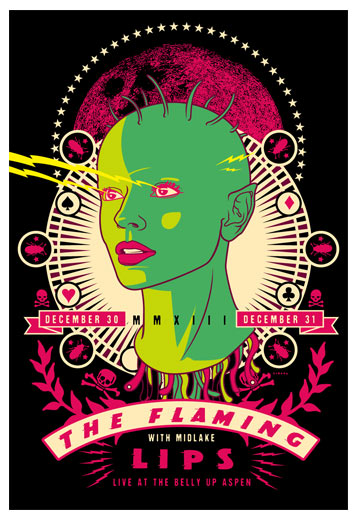 Scrojo The Flaming Lips Poster