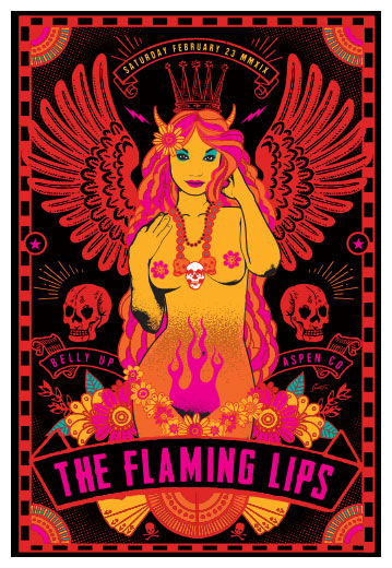 Scrojo The Flaming Lips Poster