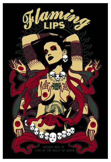 Scrojo Flaming Lips Poster