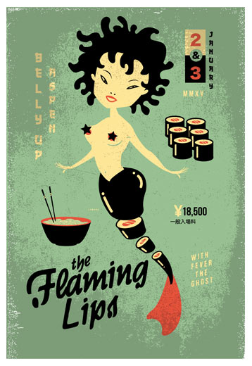 Scrojo Flaming Lips Poster