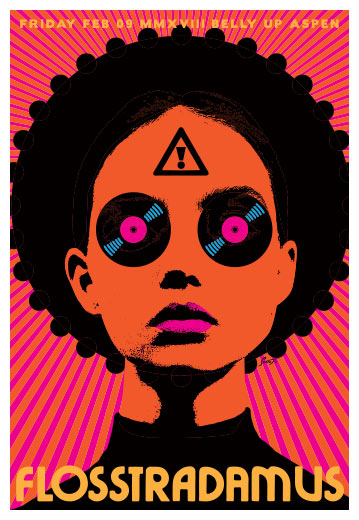 Scrojo Flosstradamus Poster