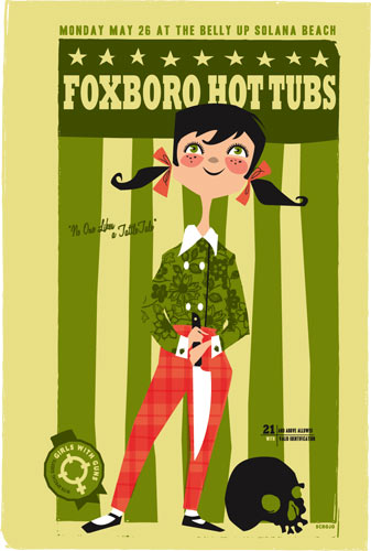 Scrojo Foxboro Hot Tubs Poster