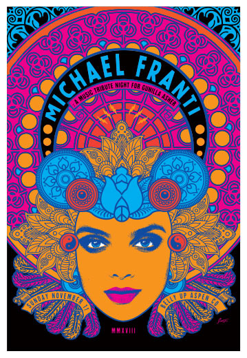 Scrojo Michael Franti Poster