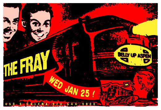 Scrojo The Fray Poster