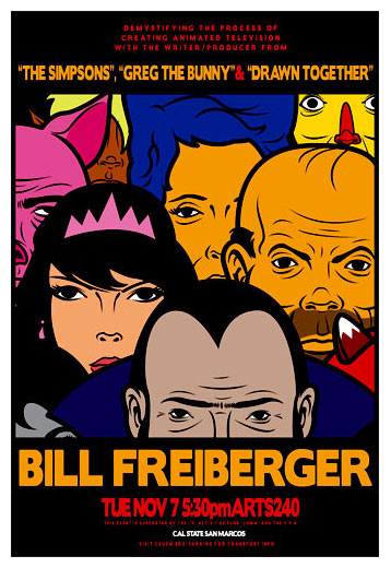 Scrojo Bill Freiberger Poster