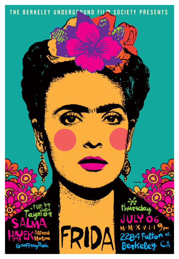 Scrojo Frida - A Film by Julie Taymor Poster