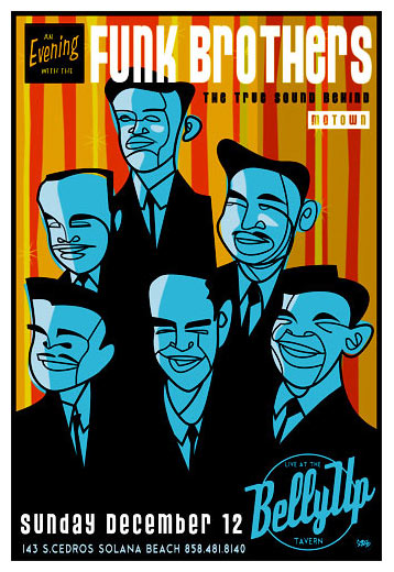 Scrojo Funk Brothers Poster