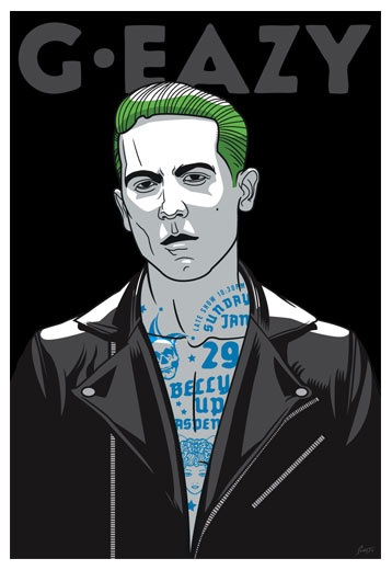 Scrojo G-Eazy Poster