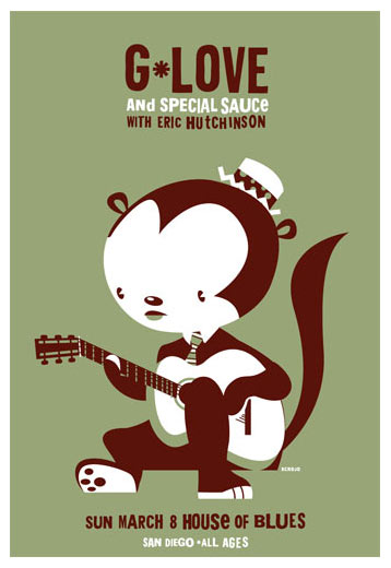 Scrojo G Love and Special Sauce Poster
