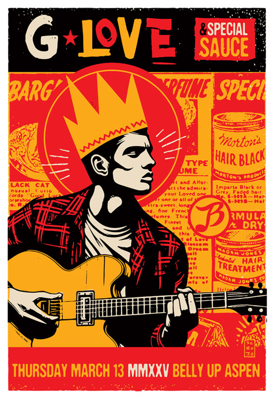 Scrojo G. Love and Special Sauce Poster