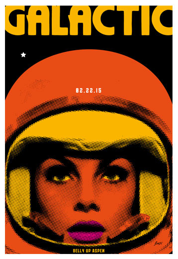 Scrojo Galactic Poster