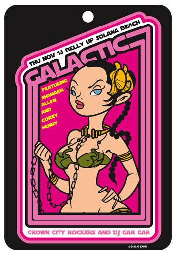 Scrojo Galactic Poster