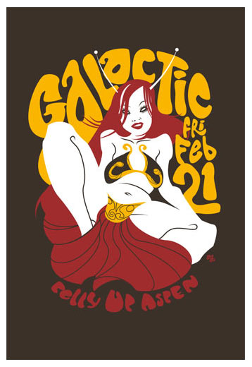 Scrojo Galactic Poster