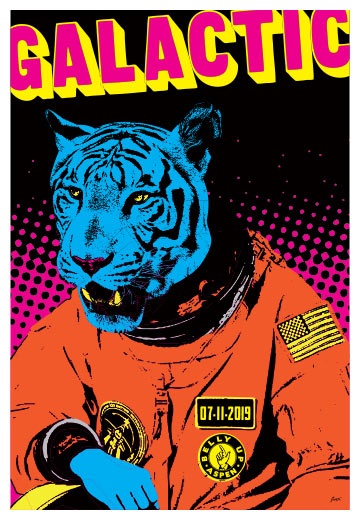 Scrojo Galactic Poster