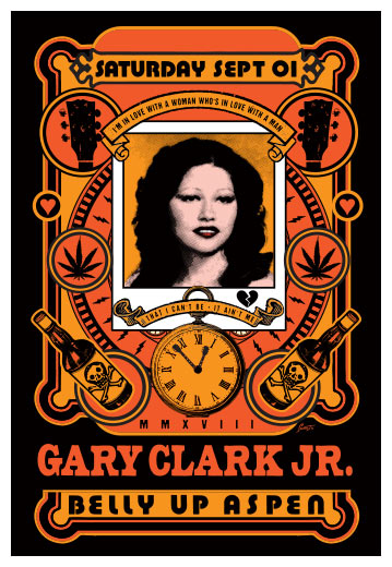 Scrojo Gary Clark Jr. Poster