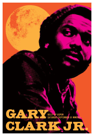 Scrojo Gary Clark Jr. Poster