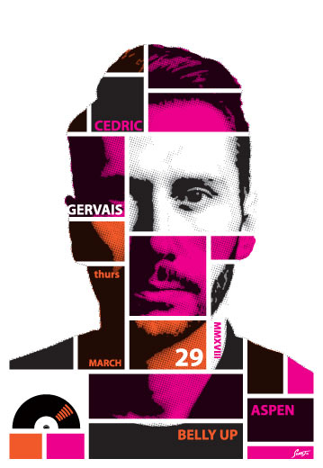 Scrojo Cedric Gervais Poster