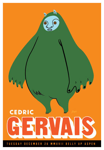 Scrojo Cedric Gervais Poster
