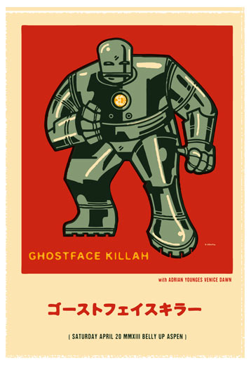 Scrojo Ghostface Killah Poster