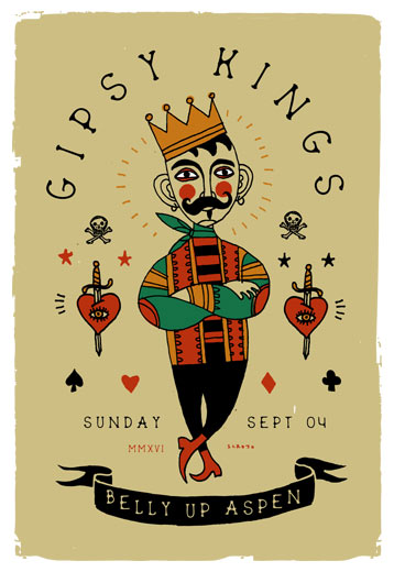 Scrojo Gipsy Kings Poster