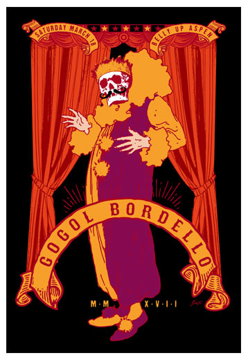 Scrojo Gogol Bordello Poster