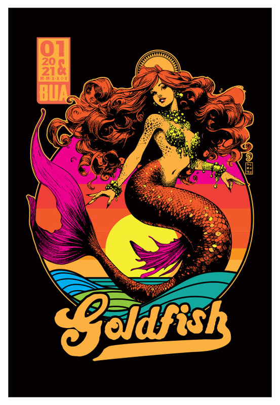 Scrojo Goldfish Poster