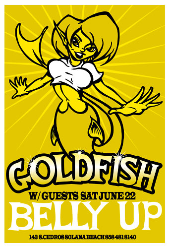 Scrojo Goldfish Poster