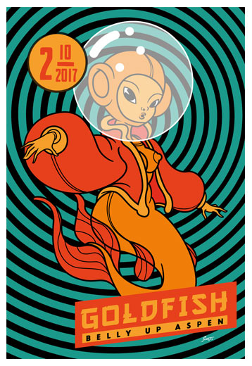 Scrojo Goldfish Poster