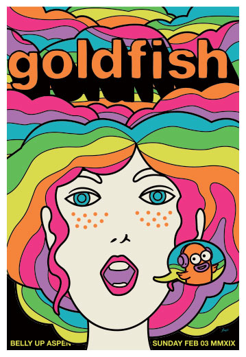 Scrojo Goldfish Poster