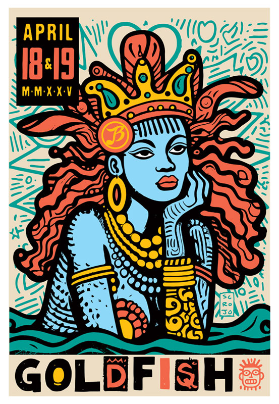 Scrojo Goldfish Poster