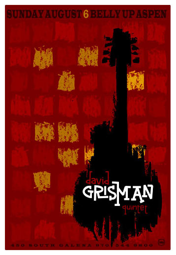 Scrojo David Grisman Quartet Poster