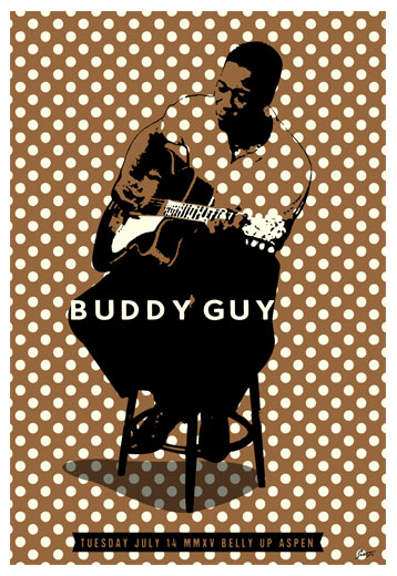 Scrojo Buddy Guy Poster