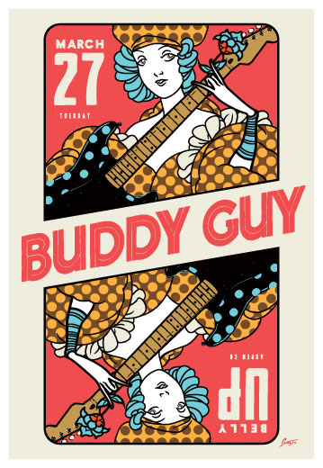 Scrojo Buddy Guy Poster