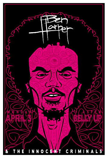 Scrojo Ben Harper  Poster