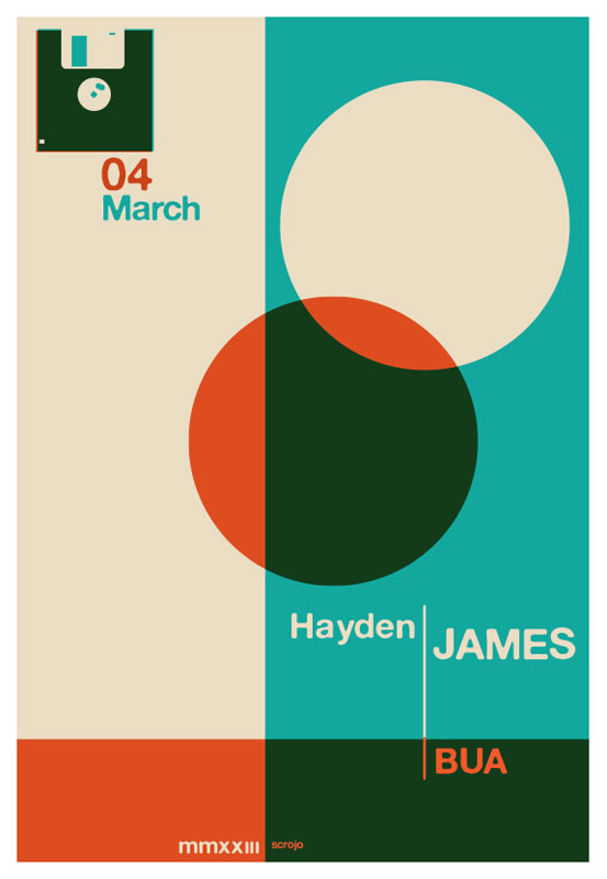 Scrojo Hayden James Poster