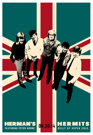 Scrojo Herman's Hermits Poster